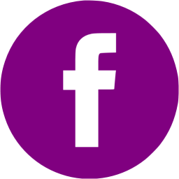 Purple Facebook Logo - Purple facebook 4 icon - Free purple social icons
