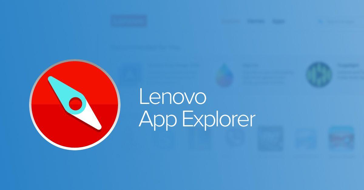 Old Lenovo Logo - Lenovo App Explorer - Your Computer. Your Way.