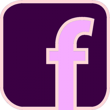 Purple Facebook Logo - Facebook Icon Pink Purple Png, Vectors, PSD, and Clipart for Free