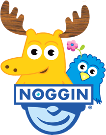 Noggin Logo - NOGGIN Subscription App for Preschoolers, featuring Moose