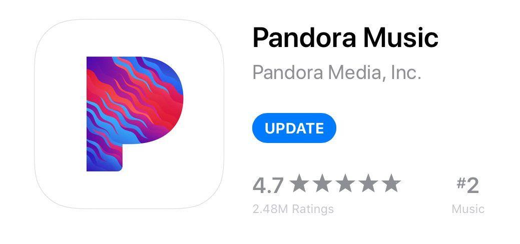 Pandora Media Logo - badidea 