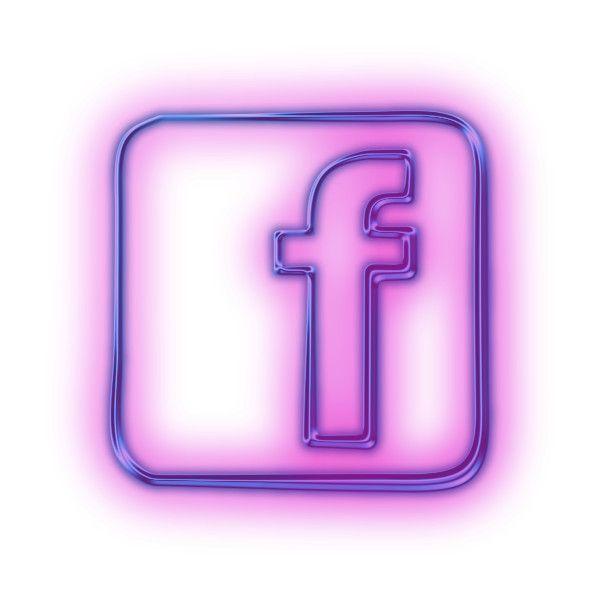 Purple Facebook Logo - Purple Facebook Logo on Polyvore | Facebook | Facebook, Social media ...