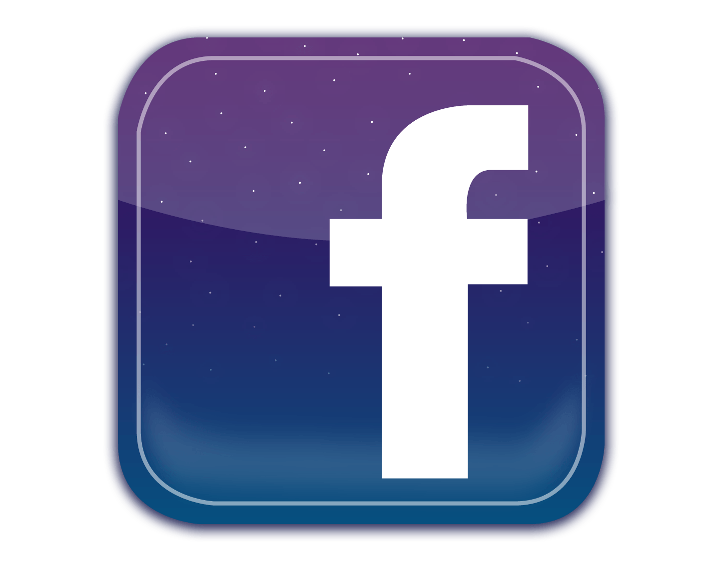 Purple Facebook Logo - Facebook logo - Fort Wayne LeafGuard