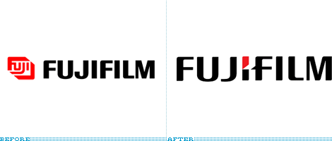 Old Fujifilm Logo - Brand New: Taking the Fuji out of FujiFilm