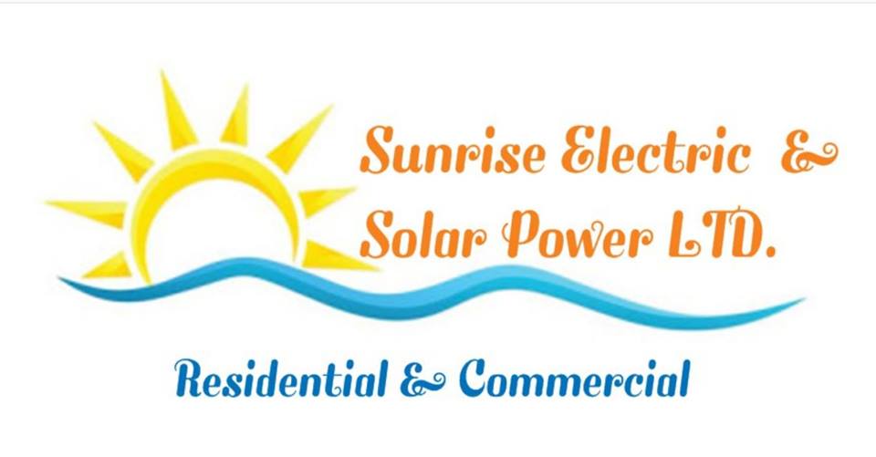 Sunrise Yellow and Red Logo - SUNRISE ELECTRIC & SOLAR POWER 403 307 4187 Seal Electrician