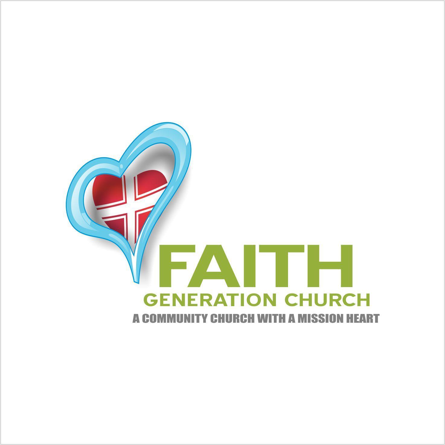 Tag Church Logo - Church Logo Design for Faith Generation Church tag line.A