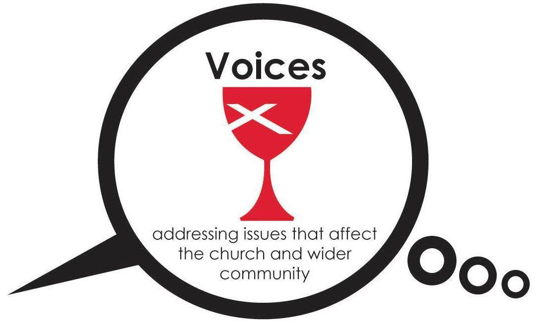 Tag Church Logo - VOICES logo no tag. First Christian Church (Disciples of Christ)