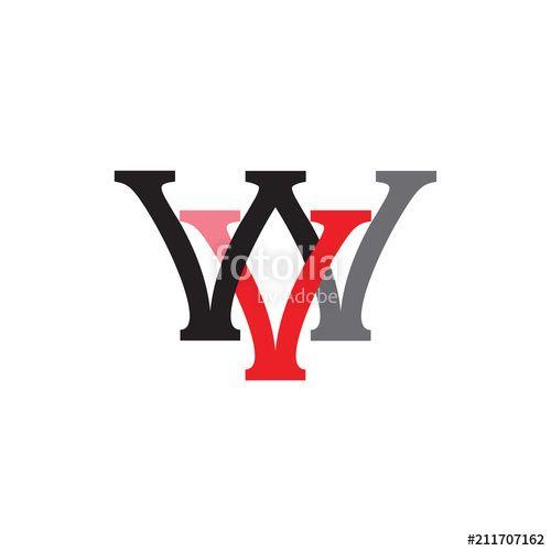 WV Logo - WV Logo Letter Design Stock Image And Royalty Free Vector Files