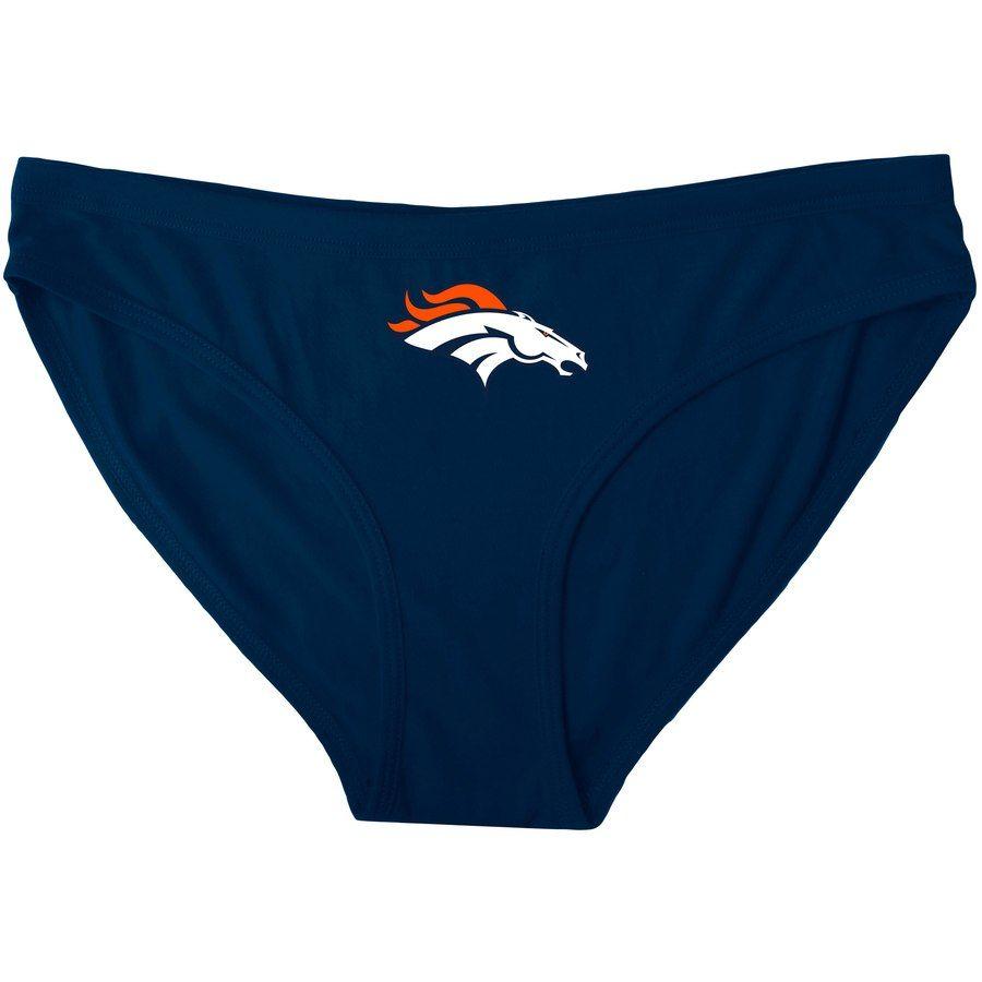 Denver Sport Logo - Women's Concepts Sport Navy Denver Broncos Solid Logo Panties