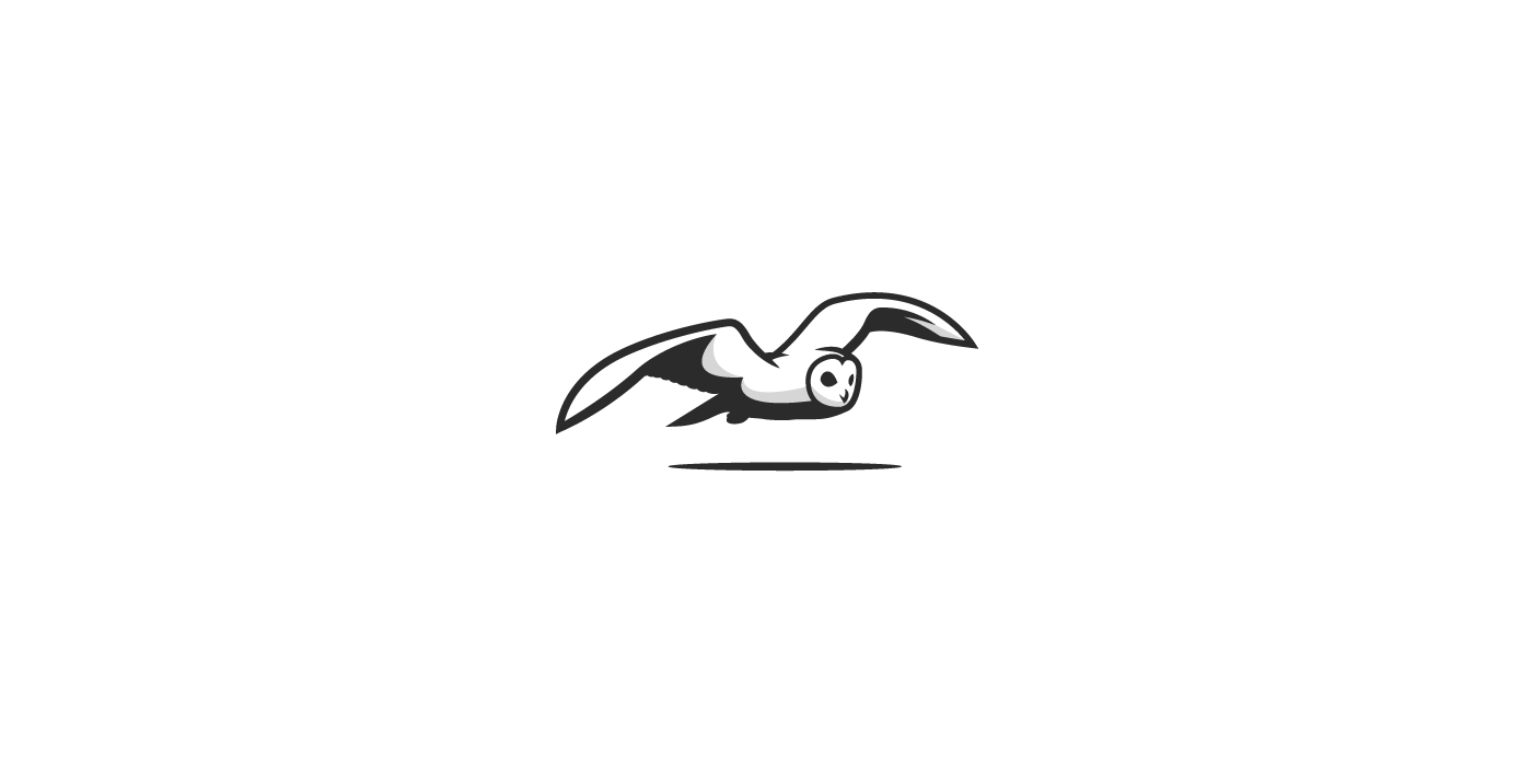 Flying Owl Logo - Enzo ANCENIS