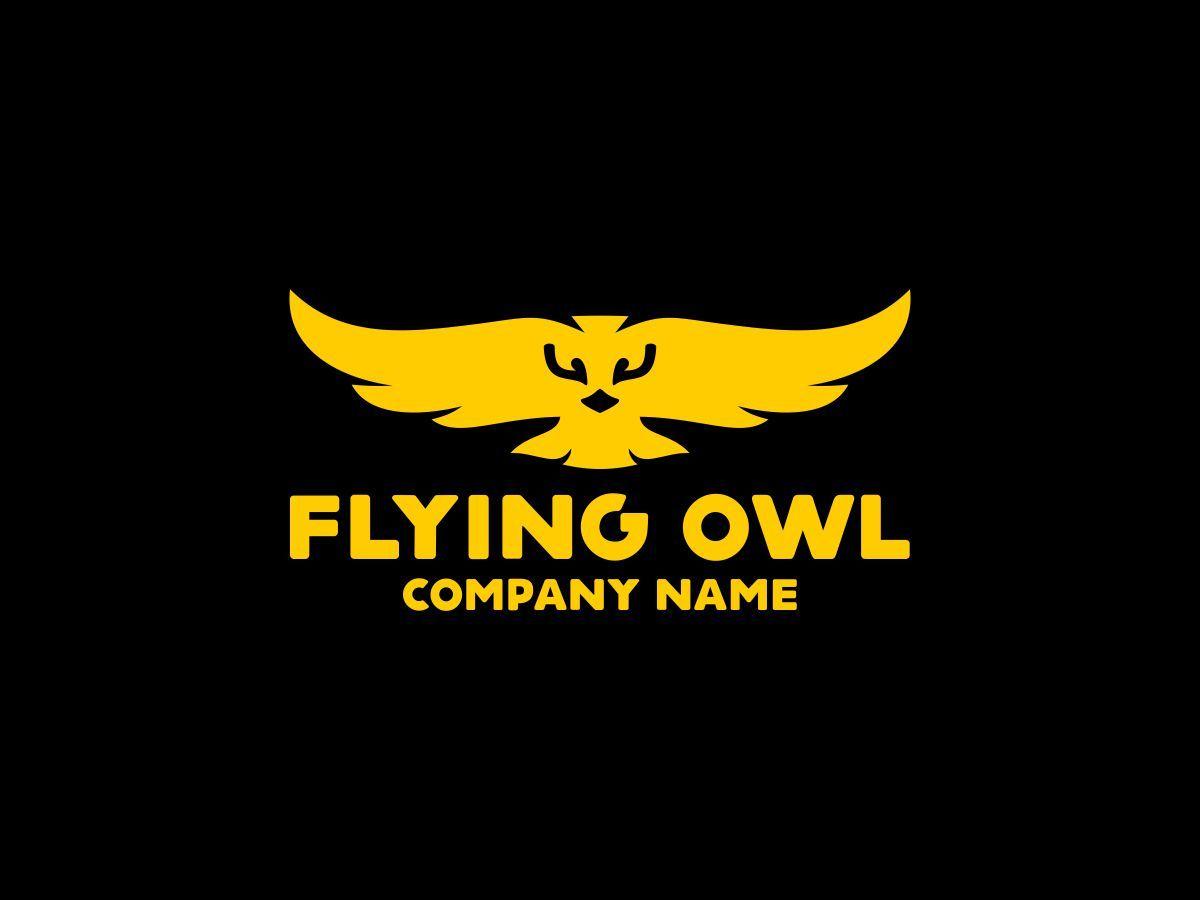 Flying Owl Logo - Flying Owl Logo Template | Retail Logo Wall | Pinterest | Logo ...