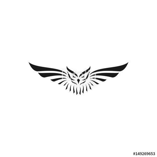 Flying Owl Logo - Owl Fly