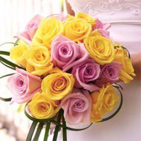 Pink and Yellow Flower Logo - Yellow Flowers | GlobalRose