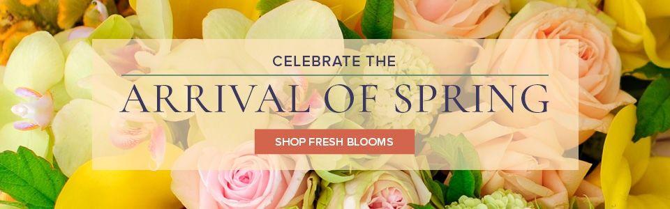 Off White Floral Arrow Logo - Best Tulsa Florist w/ Same-day Flower Delivery | Mary Murray's Flowers