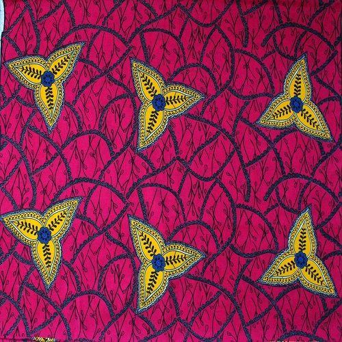 Pink and Yellow Flower Logo - PINK AND YELLOW FLOWER AFRICAN PRINT - STYLES - AFRIK