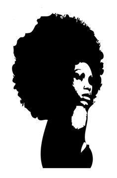 Afro Woman Logo - 31 Best Black Beautiful Logo Creation images | Black women art, Dark ...