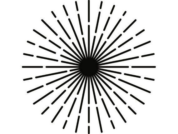 White Sunburst Logo - Sunburst 2 Light Rays Sunshine Shine Sun Burst Badge Logo | Etsy