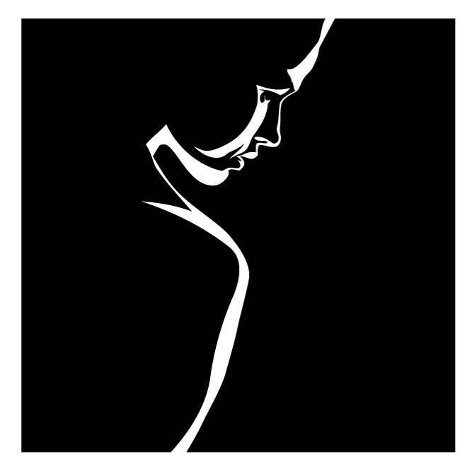 Black Woman Logo - WOMAN SILHOUETTE