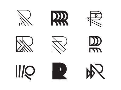 R and R Logo - R Exploration. Visual style for logo. Logo design, Logos, Logo