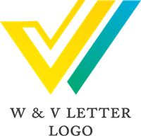 WV Logo - W V Letter Logo Vector (.AI) Free Download
