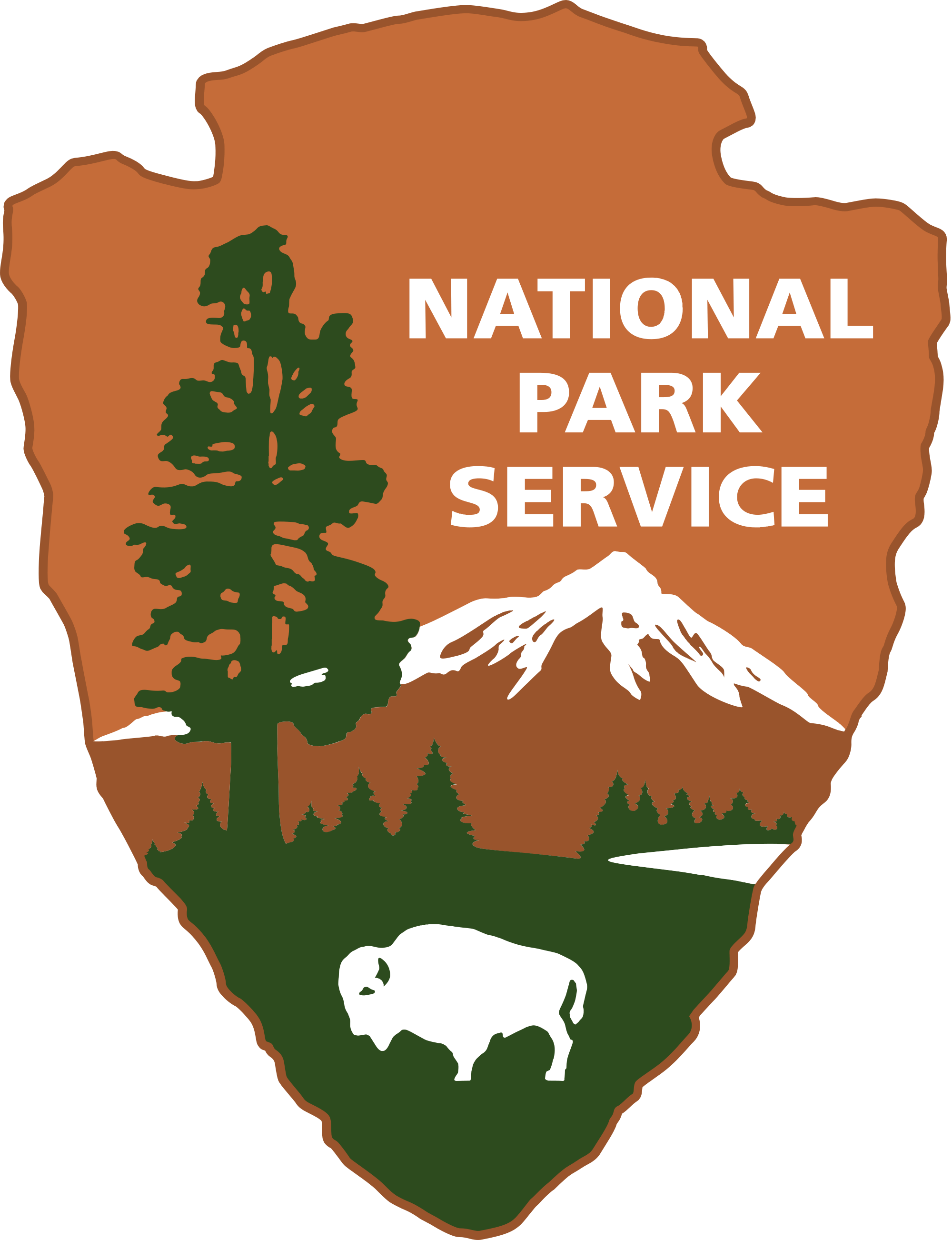 Us National Parks Logo - File:US-NationalParkService-Logo.svg - Wikimedia Commons