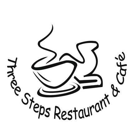 Three E Logo - The Restaurant Logo of Three Steps Restaurant & Caf'e