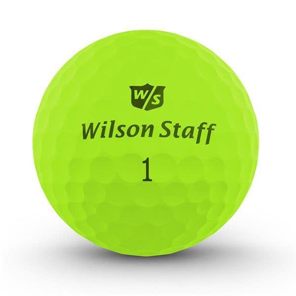 Green Ball Logo - Wilson Staff DX2 Optix Green Golf Balls (12 Balls) 2018 - Golfonline