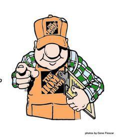 Home Depot Homer Logo - There Is 21 Home Depot Logo Free Clipart All Used For FREE. HD CAM