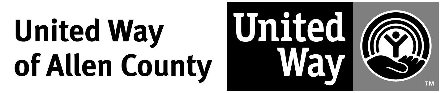 Gray and Blue Logo - Logo Assets | United Way of Allen County