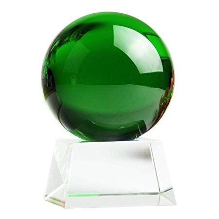 Green Ball Logo - Green Crystal Ball with Stand, Improve Interpersonal Relationships ...