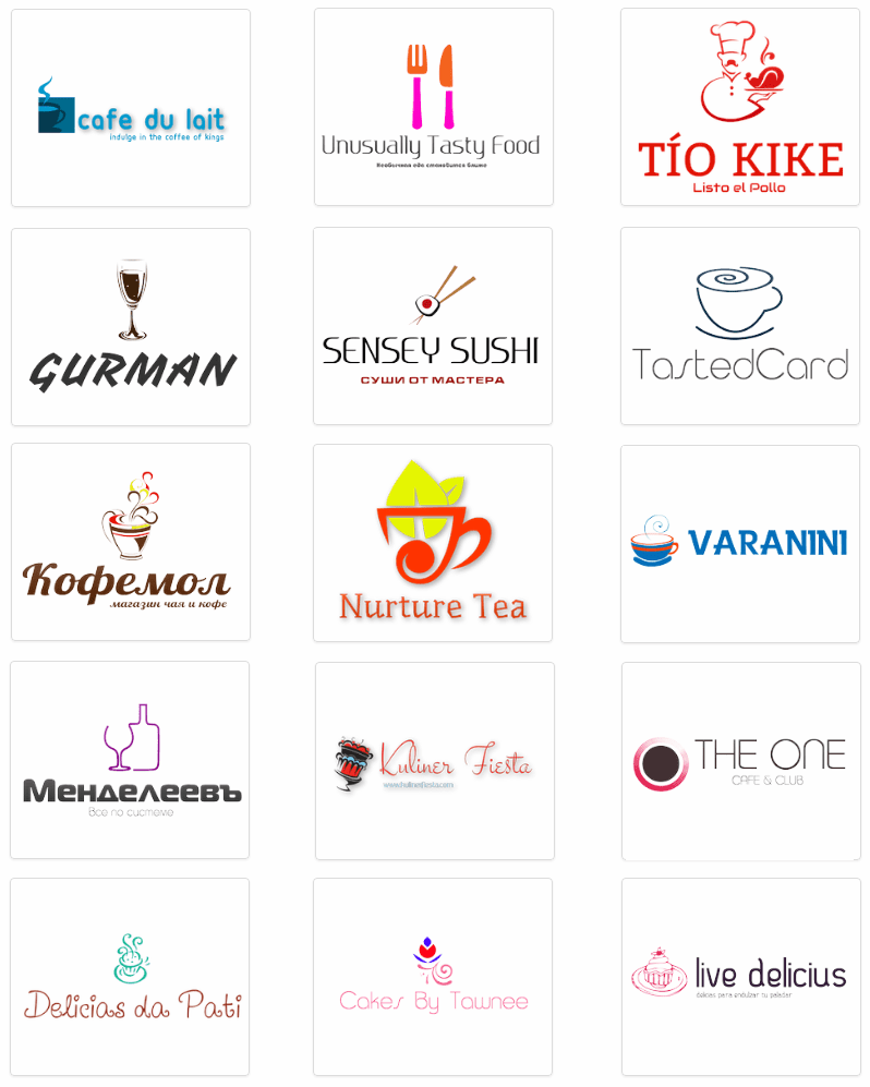 Can We Help Logo - How to Create a Restaurant Logo: Guidelines and Tips | Logo Design ...