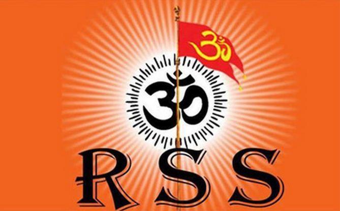 RSS Party Logo - Congress party and its President misguide society with their lies: RSS