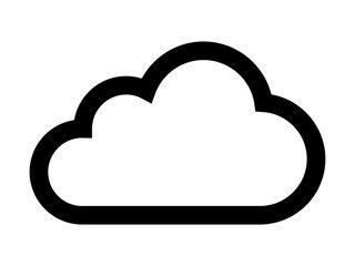 White Cloud Logo - Cloud Photo, Royalty Free Image, Graphics, Vectors & Videos