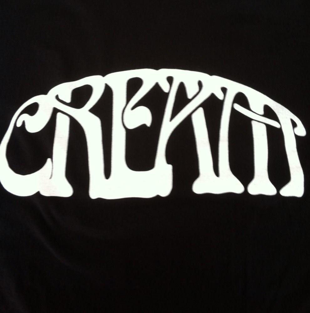 Cream Band Logo - CREAM T-SHIRT ERIC CLAPTON BRUCE BAKER - LARGE BLACK | eBay