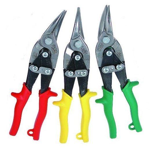 Wiss Tools Logo - Set of 3 Wiss Snips Compound Action Metal Cutting Tin Aviation M1r ...