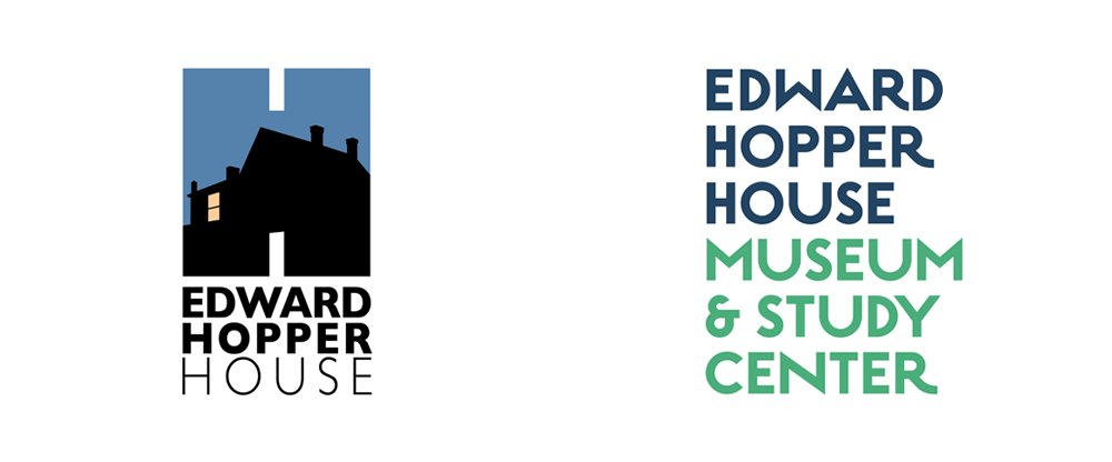 Hopper Logo - Brand New: New Logo and Identity for Edward Hopper House