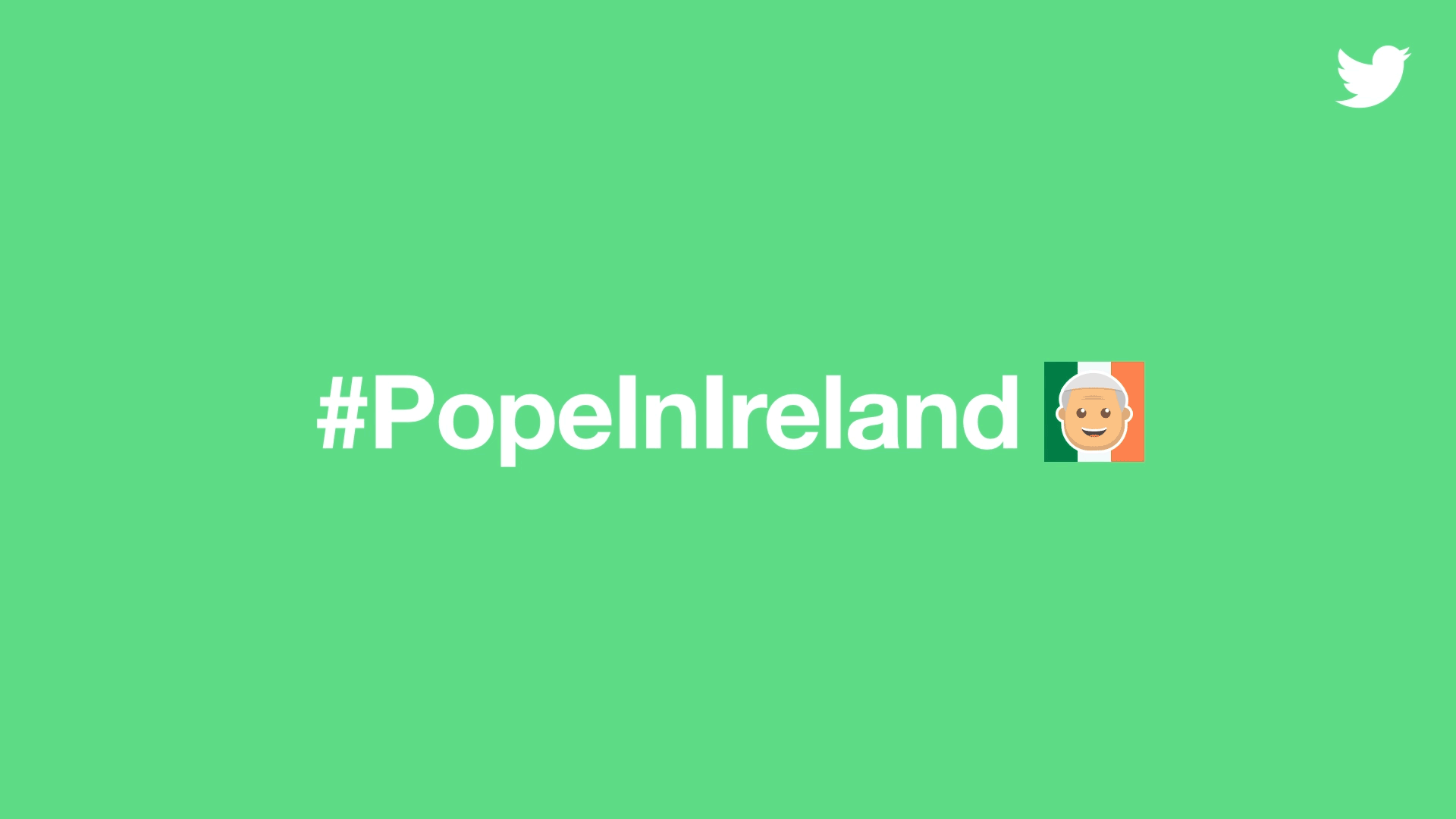 Emoji Brand Green Logo - Twitter launch special 'Pope Emoji' to celebrate