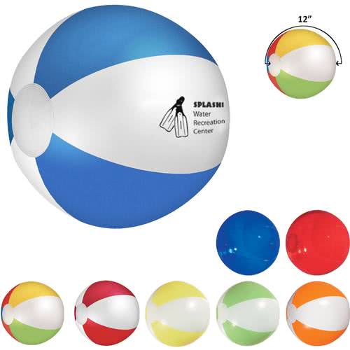 Beach Ball Logo - Custom Beach Balls & Promotional Beach Balls | Quality Logo Products
