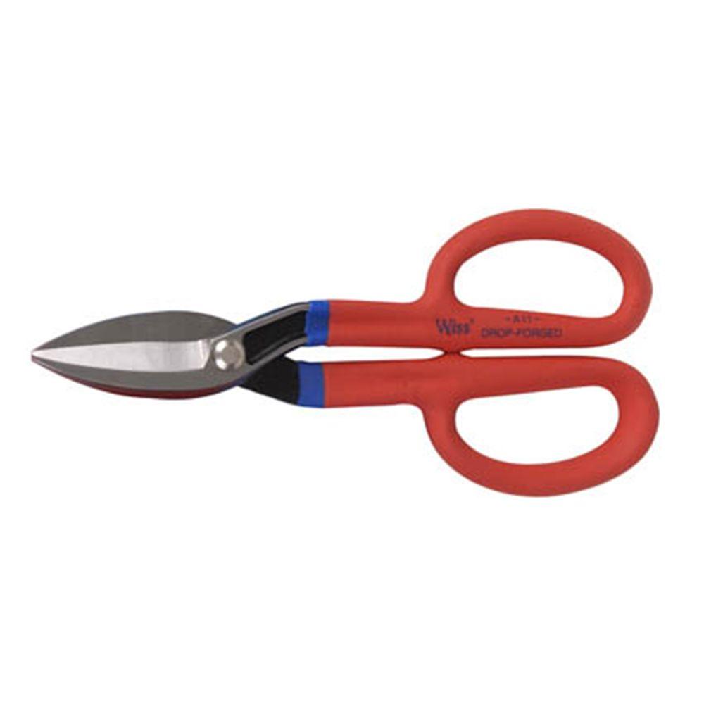 Wiss Tools Logo - Wiss 9-3/4 in. Straight Pattern Tinner's Snips-A11L - The Home Depot