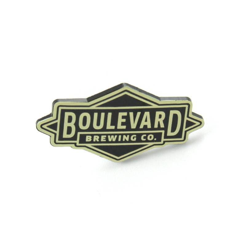 Pin Company Logo - Diamond Logo Lapel Pin - Boulevard Brewing Company Gift Shop