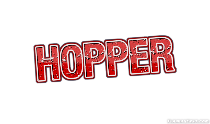 Hopper Logo - Hopper Logo | Free Name Design Tool from Flaming Text