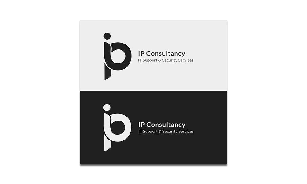 IP Logo - IP-IT Company Logo Concept – version 1 – Camille Bucatcat