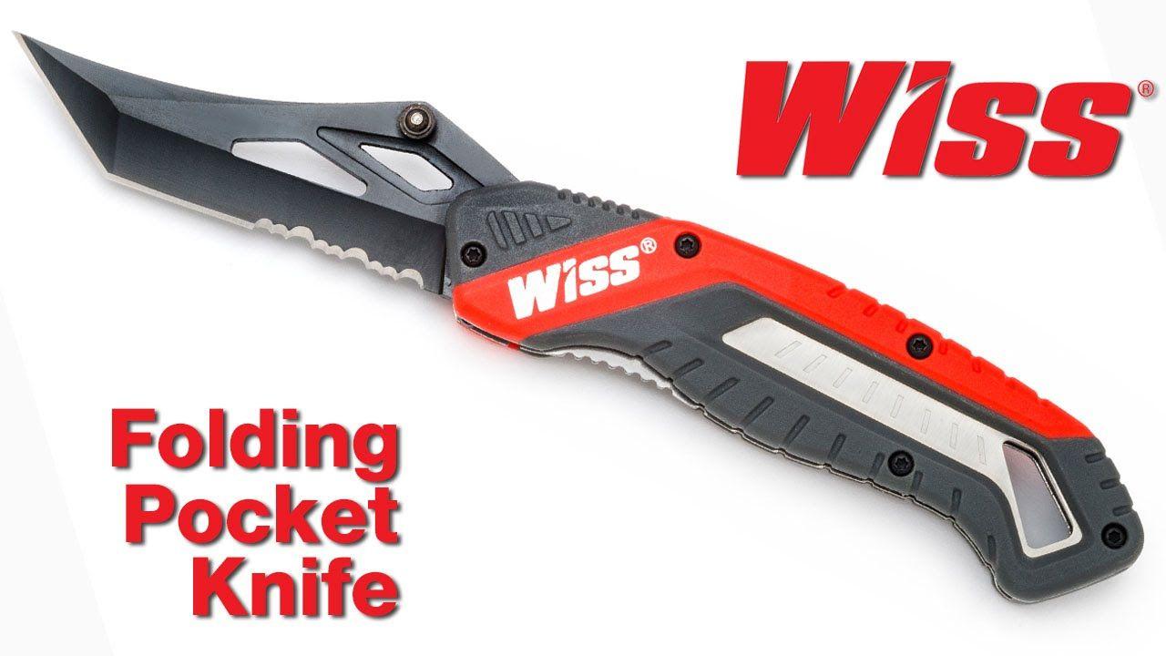 Wiss Tools Logo - Wiss® - Folding Pocket Knife - YouTube