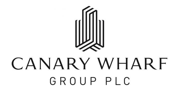 The Wharf Logo - New brand mark for Canary Wharf Group - The Communication Group