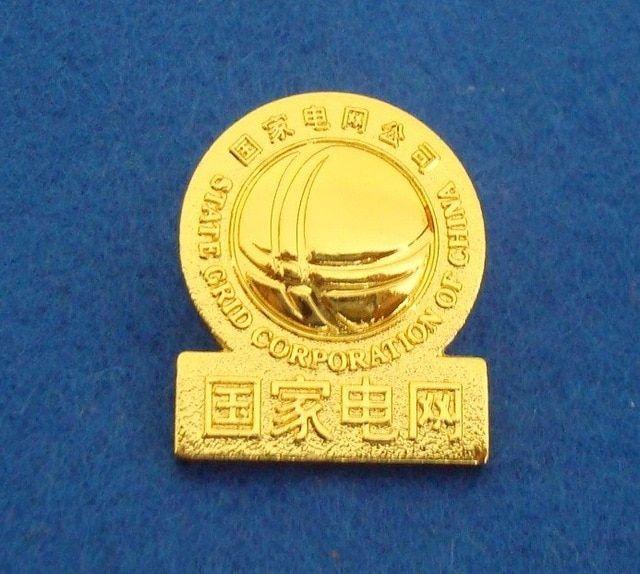 Pin Company Logo - Custom Company logo pin badge custom die casting enamel badge with ...