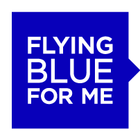 Blue and Blue Logo - Flying Blue - Discover - The Programme