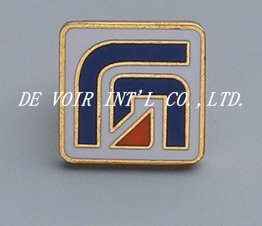 Pin Company Logo - Custom Enamel Metal Lapel Pin Badge, custom souvenir gift, High