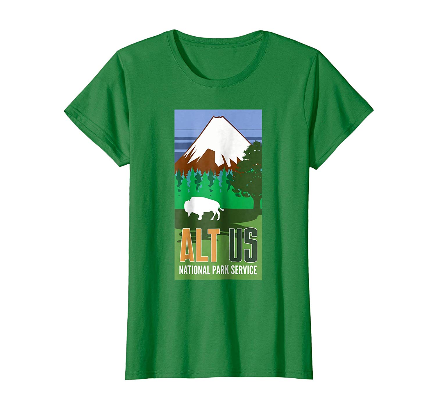 Us National Parks Logo - Amazon.com: ALT US National Park Service Resist Shirt: Clothing