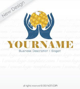 Hands-On Globe Company Logo - Logo Templates - create a logo with great logo designs
