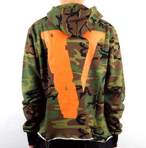 Camo Vlone Logo - Vlone Friend Camo Los Angeles Hoodie | Dopestudent